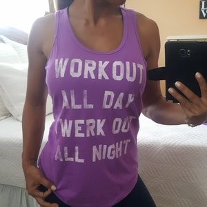 Chin Up RacerBack Tank Top